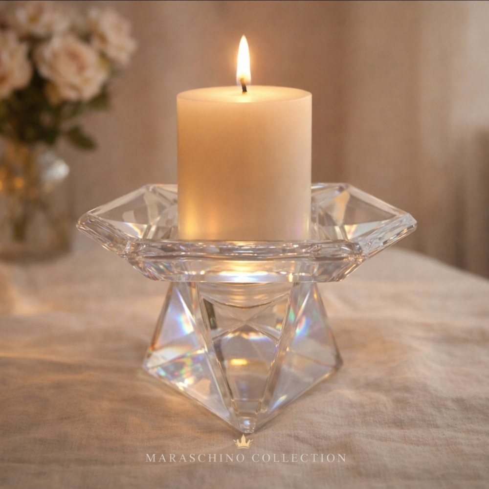 PartyLite Crystal Glow Candle Holder | Reversible